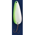 Lucky Strike  Lure in a Tube (White & Green Edge)